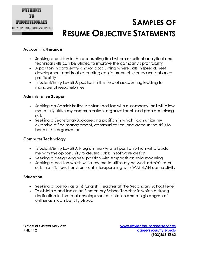 system administrator resume objective