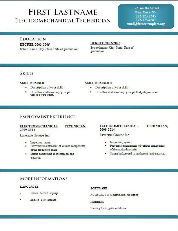 new resume trends