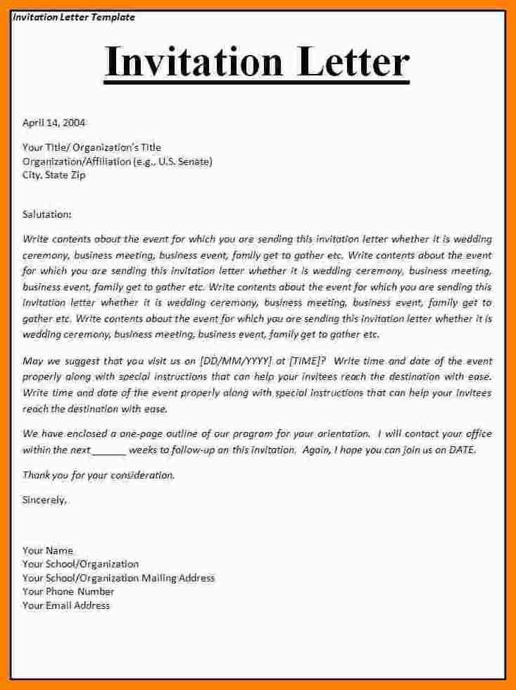 meeting invitations template
