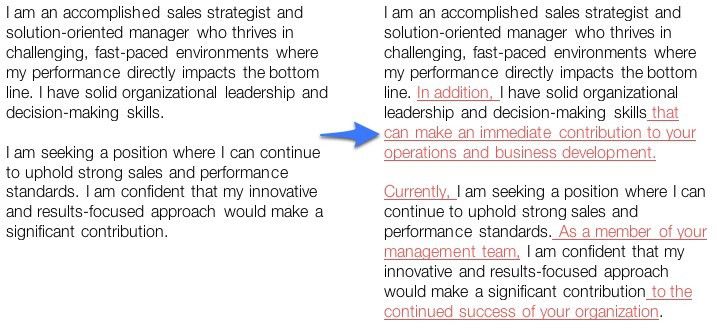 first paragraph of cover letters