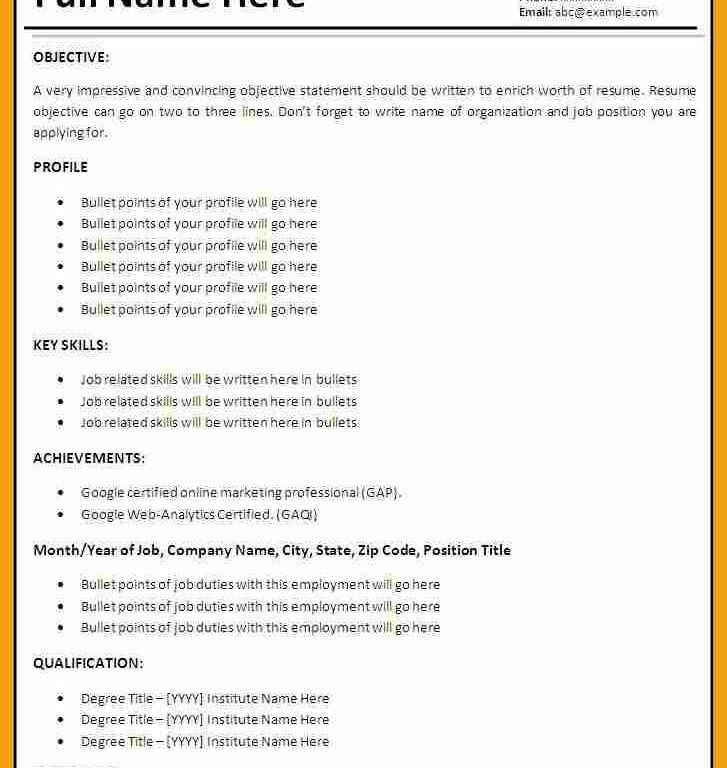 make your own resume