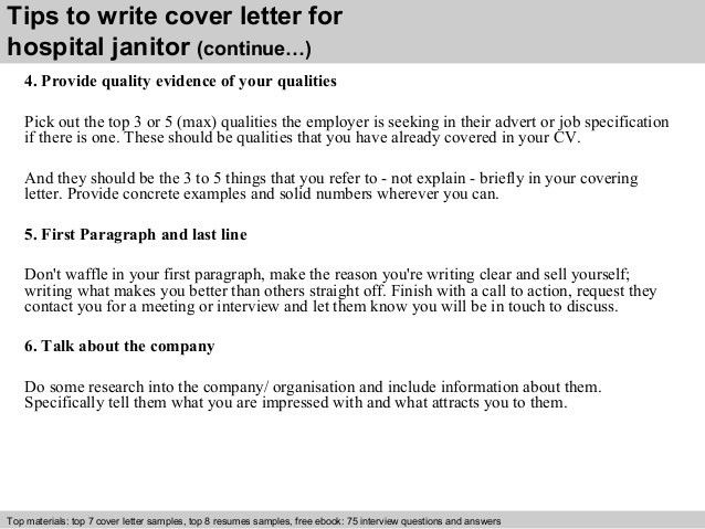 janitor cover letter for resume best sample resumes