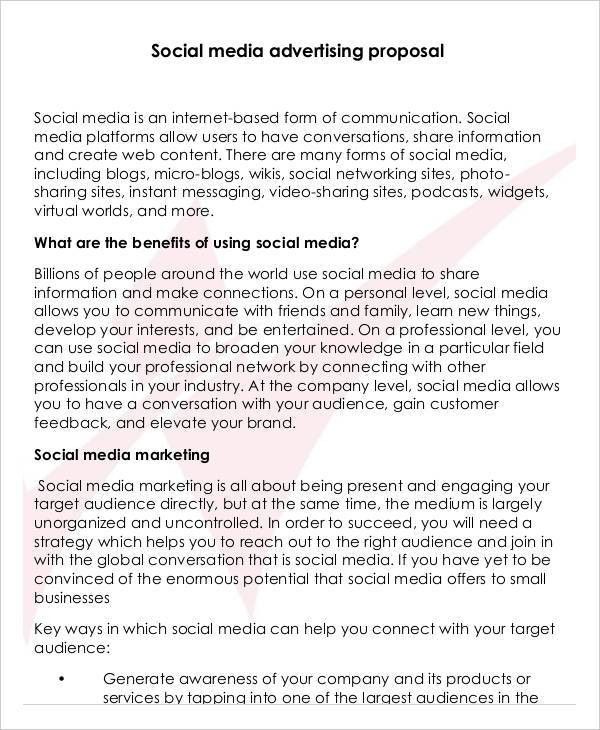 advertising proposal example