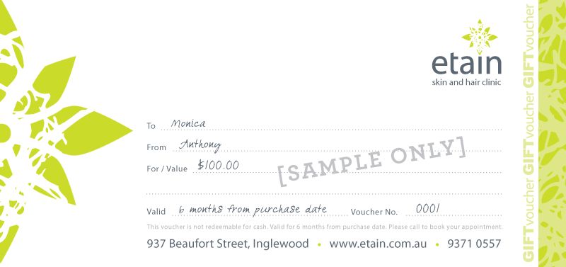 sample of gift certificate