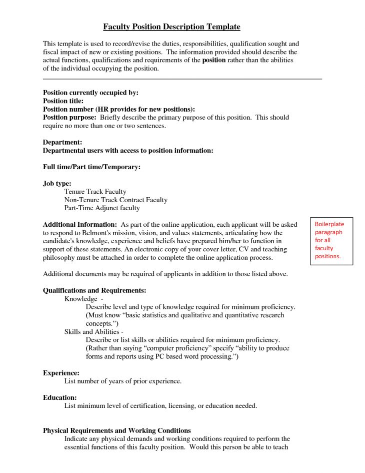 sample cover letter faculty position