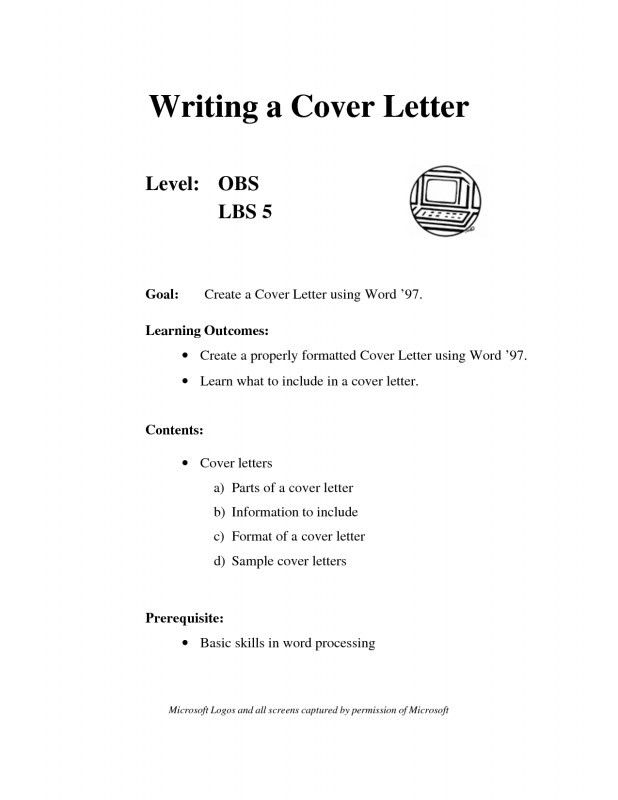 cover letter yahoo