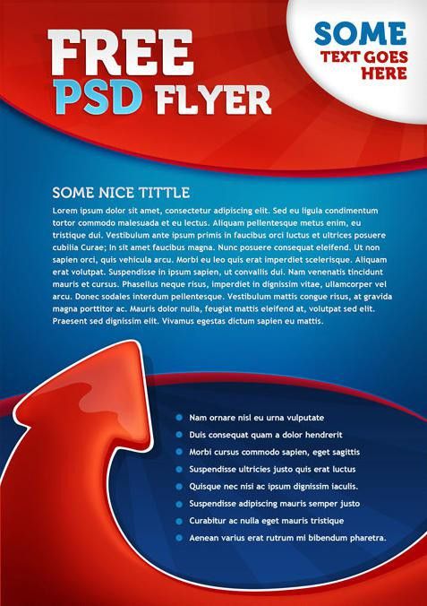 free flyers layout