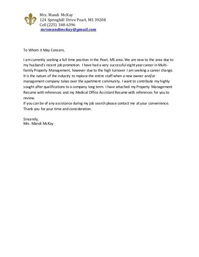 sample cover letter for leasing consultant