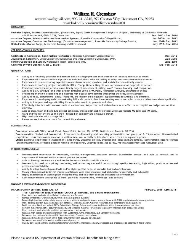 journeyman carpenter resumes