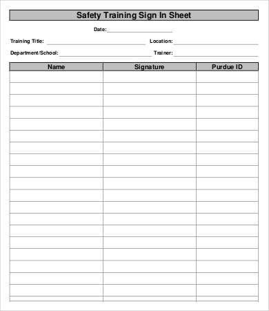visitor log templates