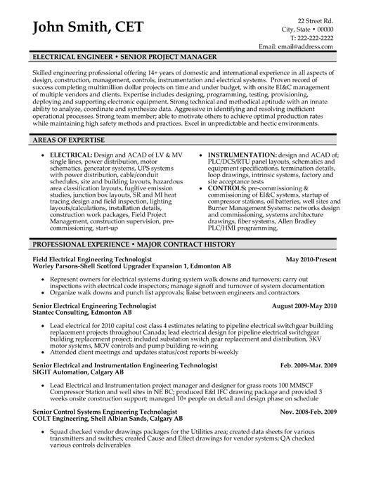 Semiconductor Equipment Engineer Sample Resume Download