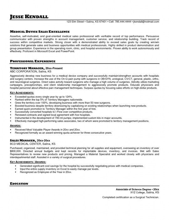 account manager resume example