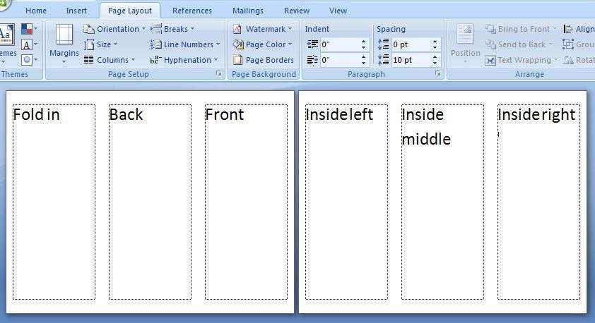 tri fold brochure template free microsoft word