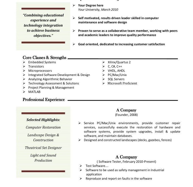 professional report template word