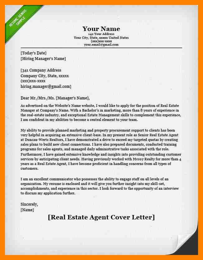 realtor introduction letter