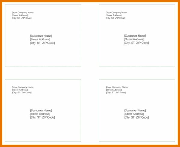 shipping slip template