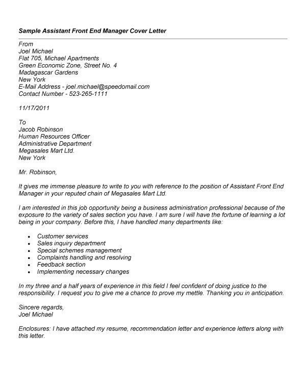 cover letter ending paragraph