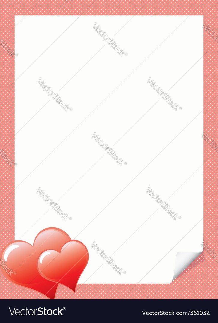 valentines letter template