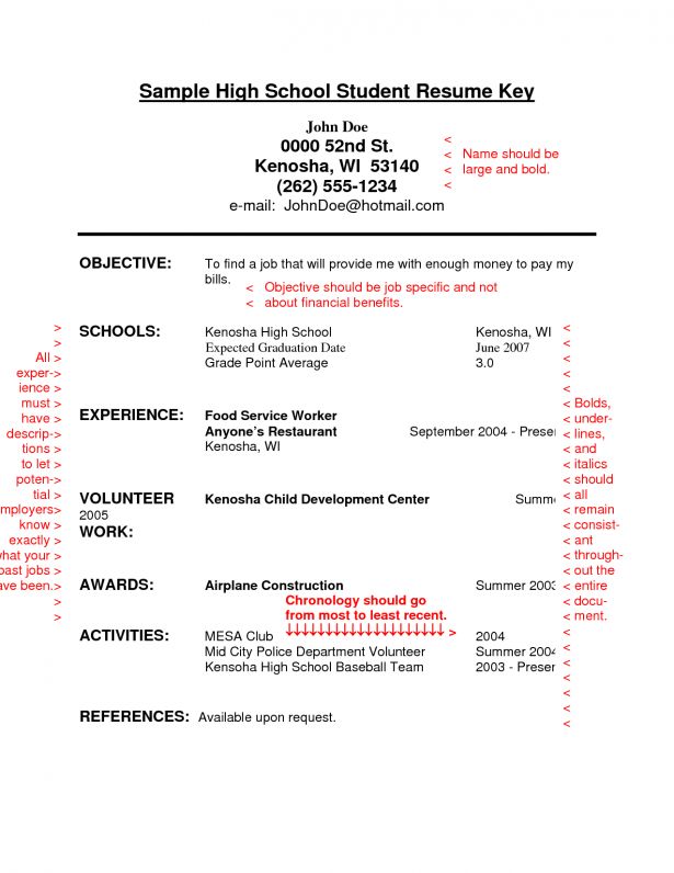 sample resume receptionist