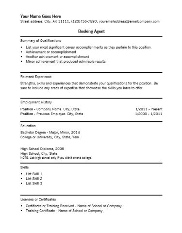 dispatcher resume