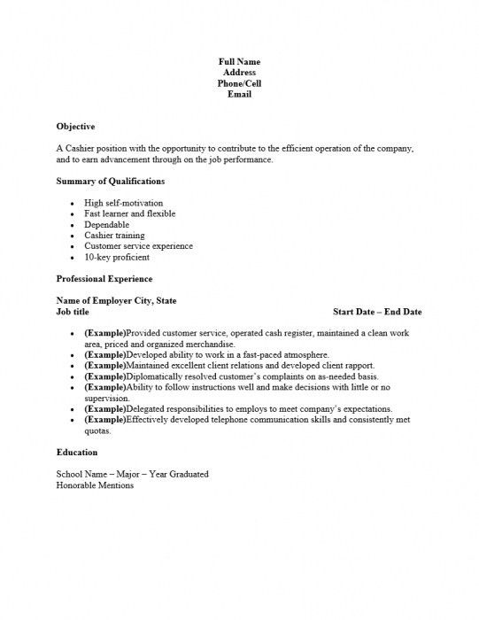 fast resume builder