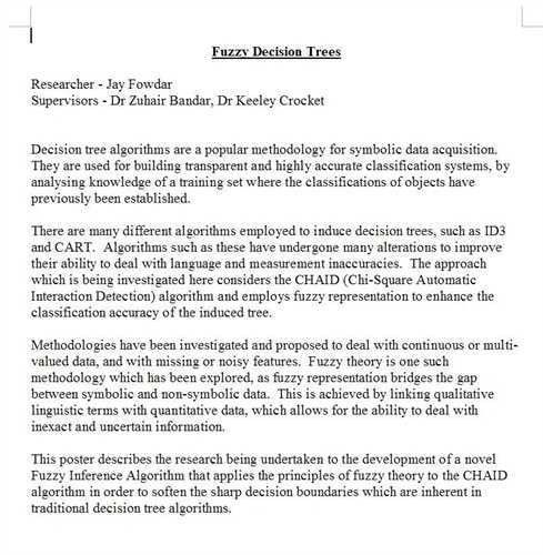 essay abstract examples