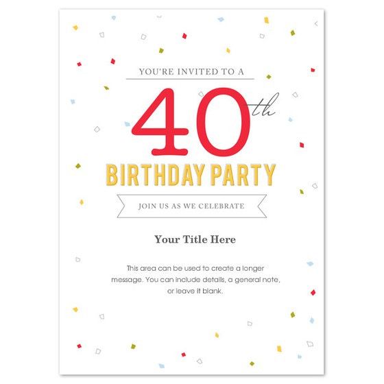 free party invite templates for word