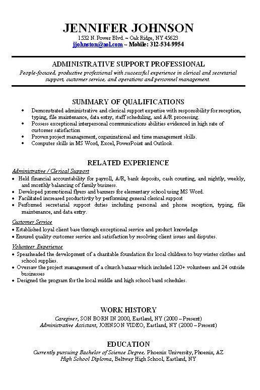 how much work history on resumes