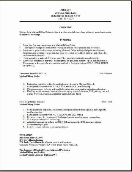 medical transcriptionist resume examples