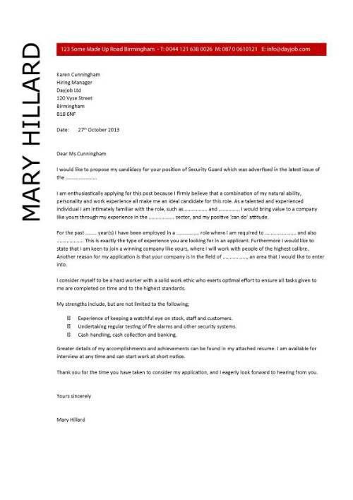 cover letter for hotel jobs