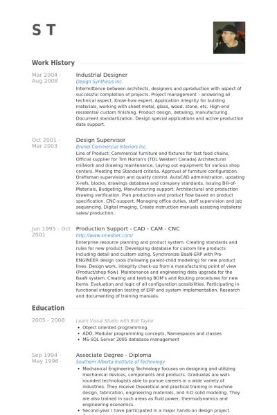 architectural designer resume job description