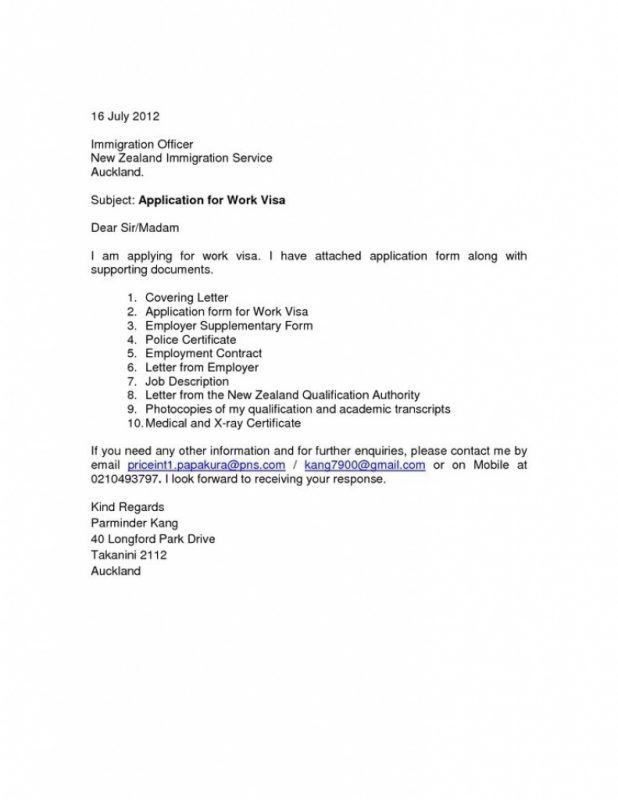 nz cover letters