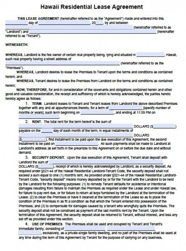 lease agreement template word document