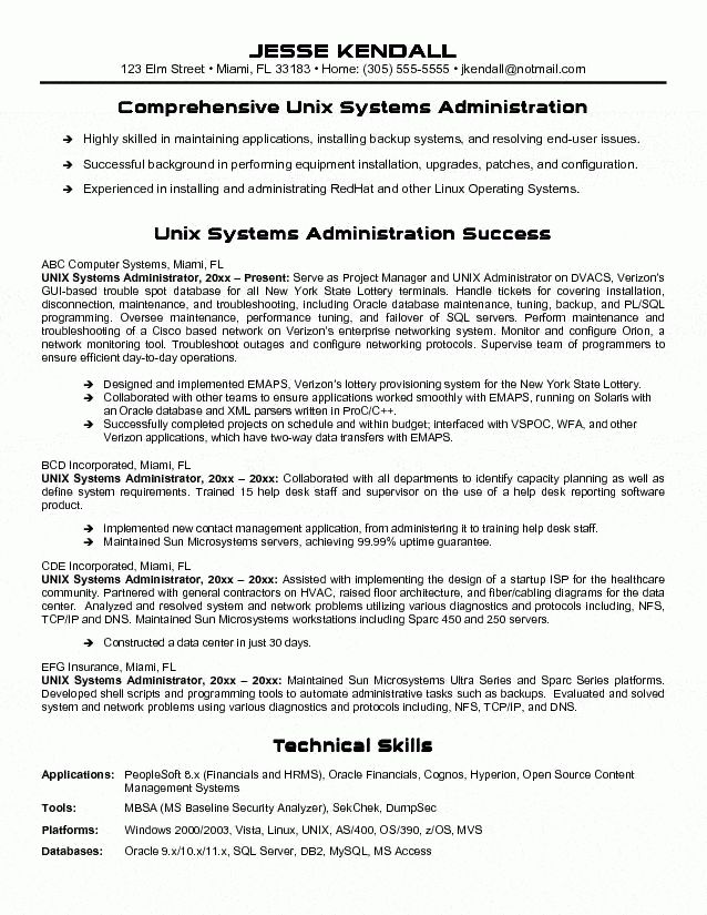cv for office administrator