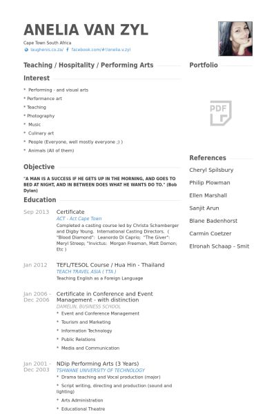 casting director resume