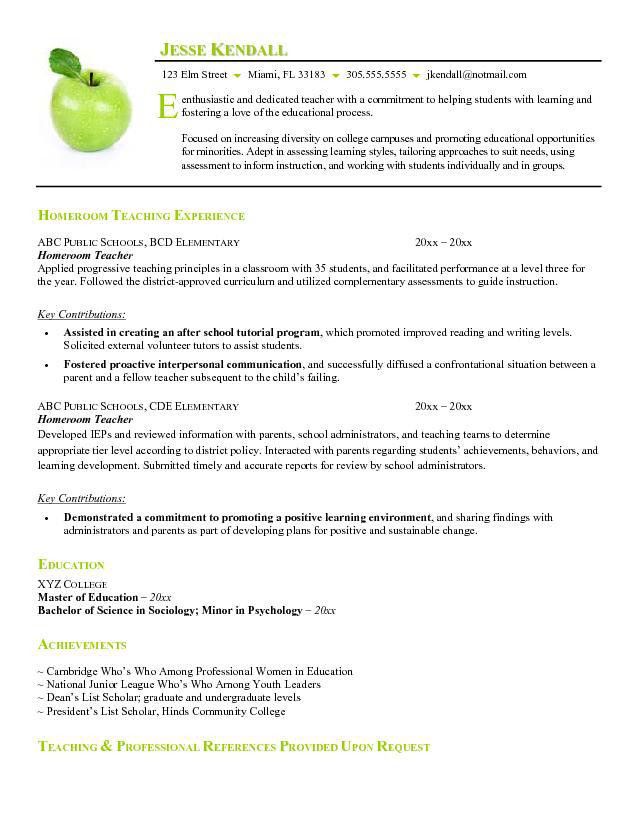 best resume words