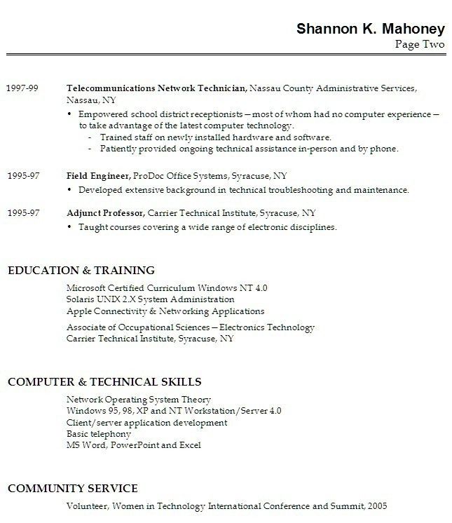 example of a high school student resumes