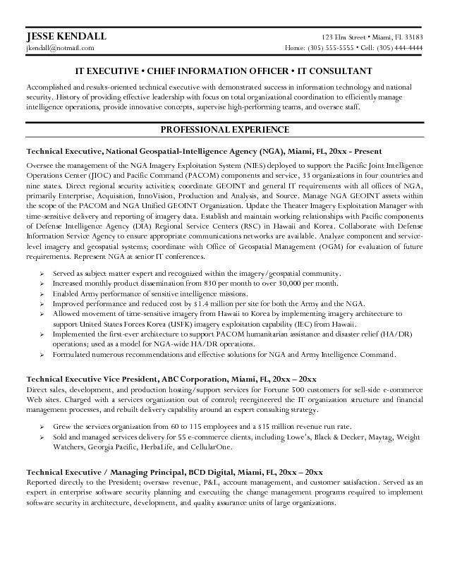 technical resume writing