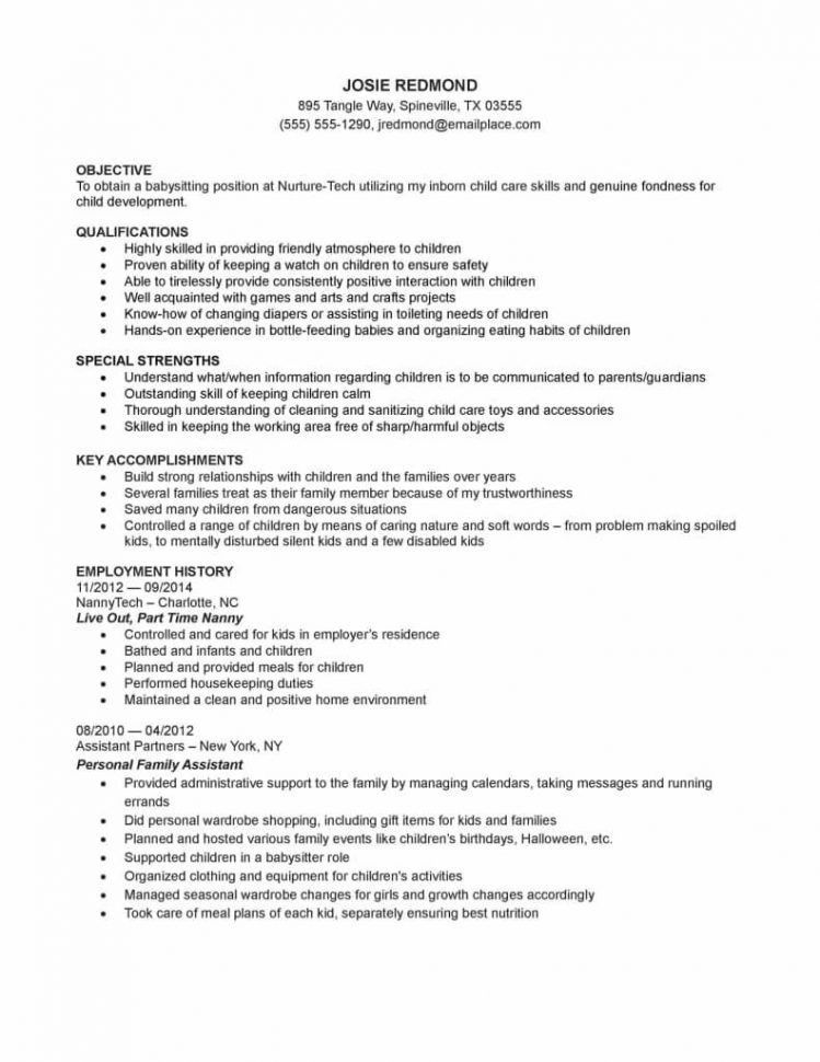 Nanny Cover Letter. Cover Letter Cover Letter Nanny Nanny Resume ...