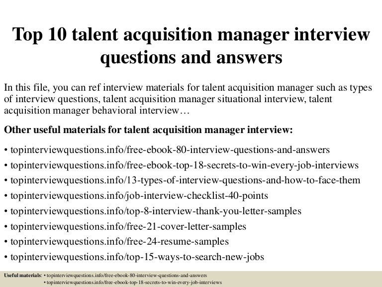 Talent Acquisition Manager Resume Example Professional Talent - talent acquisition specialist sample resume Talent Acquisition Manager Resume Example Professional Talent - talent acquisition specialist sample resume
