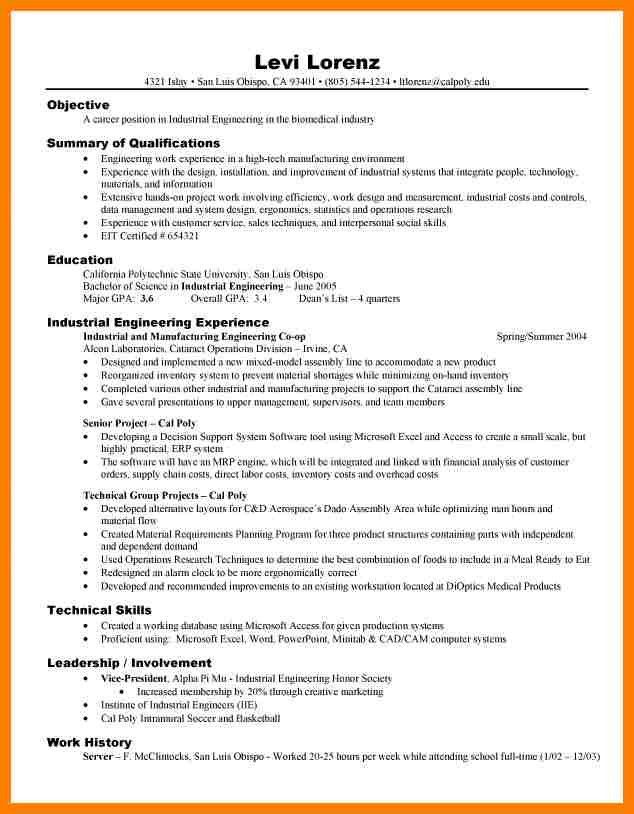 manufacturing engineer cover letter