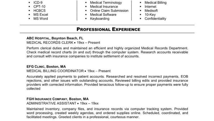inventory specialist resume