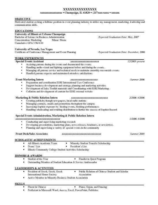 college student objective for resume how to write a career