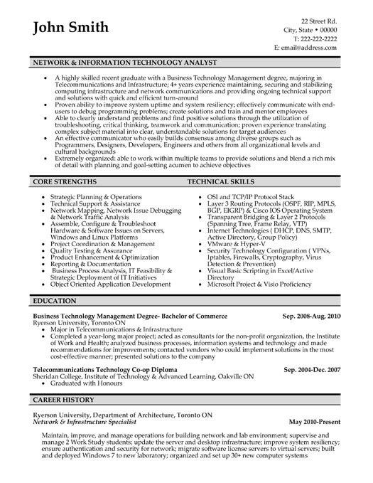 health information technology resumes