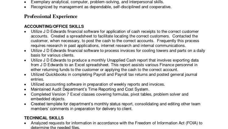 accounts payable resumes