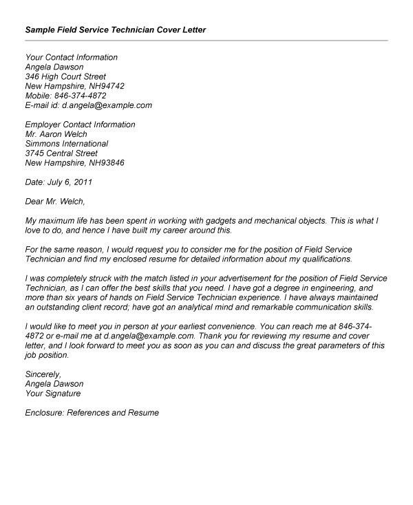 cover letter for automotive technician