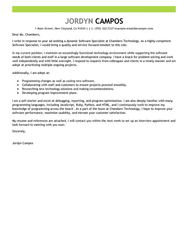 administrative support specialist cover letter