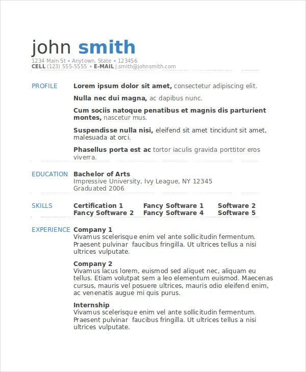 sample ece resume