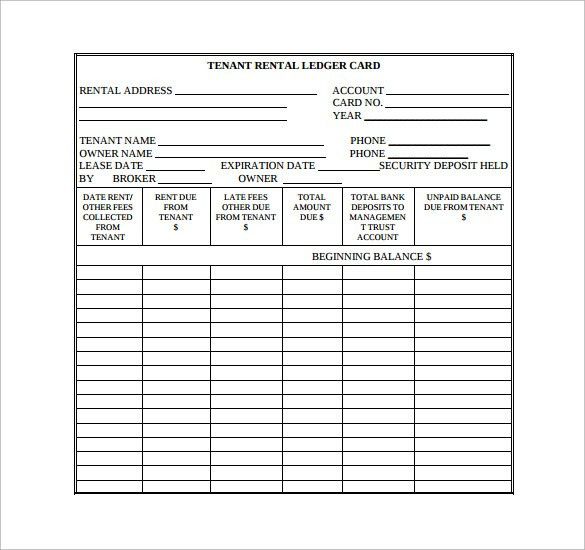 ledger templates free formats excel word
