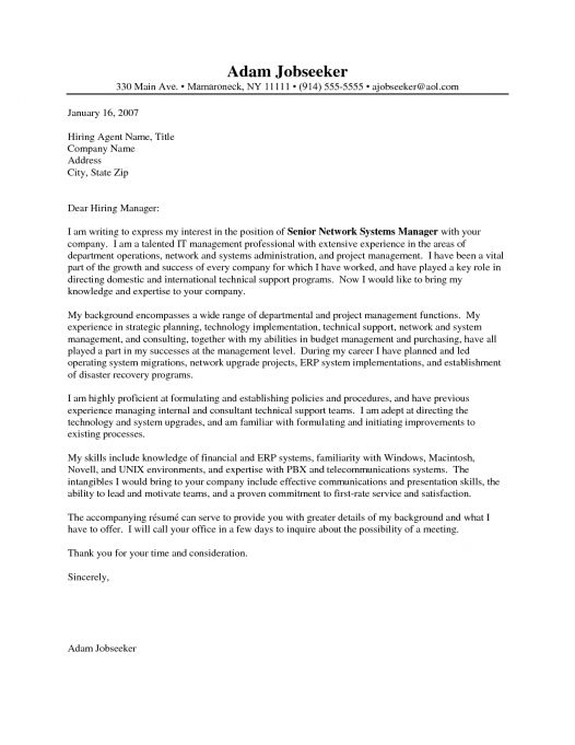 landscape architect cover letters